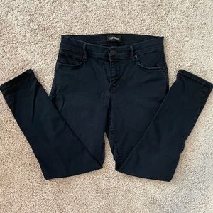 Express cropped skinny jeans